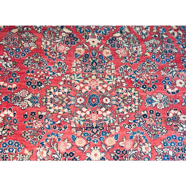Early 20th Century Persian Sarouk Rug For Sale - Image 10 of 15