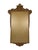 Amazing wall decorative mirror. Made in Italy in the 1950s. Wooden and metal frame. The mirror has a characteristic shape...