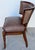 Pair of Neoclassical Klismos Chairs with Caned Seats and Leather Cushions For Sale - Image 15 of 16