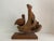 Mid-Century Modern Carved Bird on Driftwood For Sale - Image 4 of 11