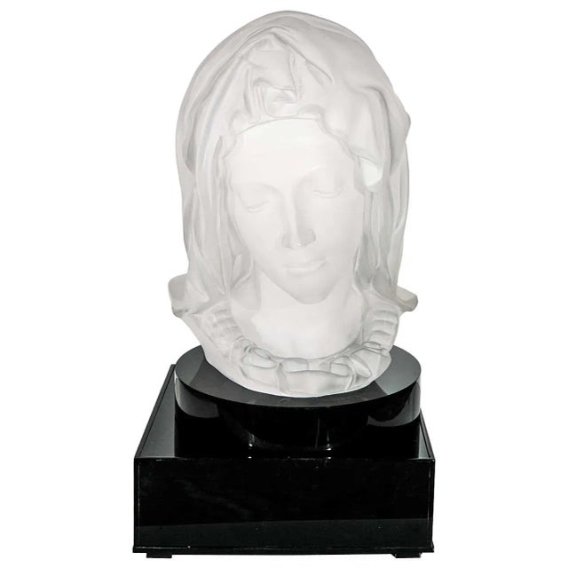 Madonna De La Pieta Acrylic Sculpture For Sale - Image 10 of 10