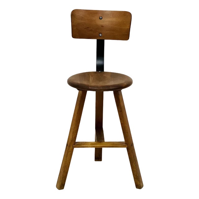 Vintage Industrial Chair, 1950s For Sale