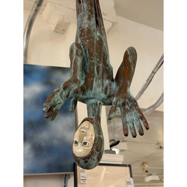 2000 - 2009 Circa 2007 Peter Kiss "Change of Perspective" Hanging Sculptures, Pair For Sale - Image 5 of 13