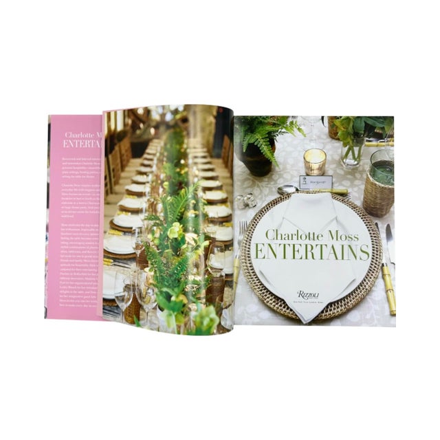 Contemporary Charlotte Moss Entertains Rizzoli 2018 Hardcover Book For Sale - Image 3 of 12