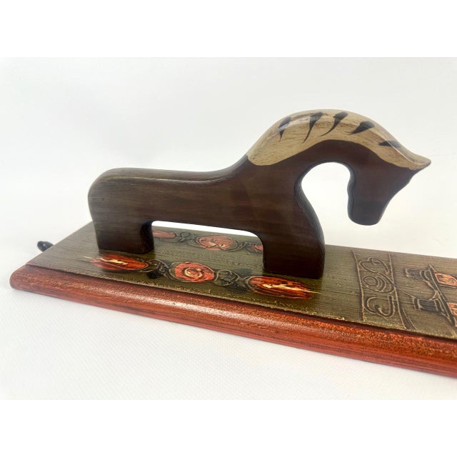 Vintage Danish Decorative Mangle Board, 1950s For Sale - Image 3 of 11