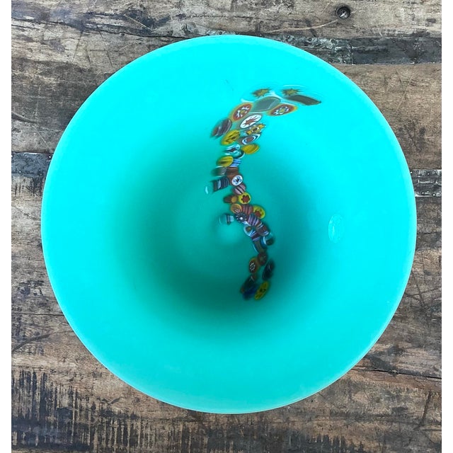 Vintage Italian Murano Glass Bowl For Sale - Image 11 of 12