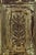 Indian Rustic Painted Wood Cabinet with Carved Foliage & Distressed Patina For Sale - Image 10 of 12