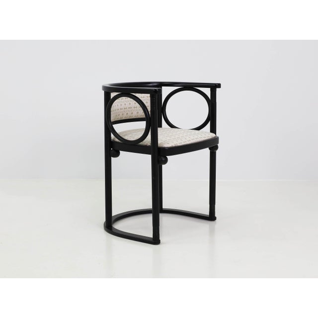 Brutalist Fledermaus Cabaret Chairs by Josef Hoffmann for Wittmann, Austria, 1907, Set of 3 For Sale - Image 3 of 11