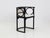 Brutalist Fledermaus Cabaret Chairs by Josef Hoffmann for Wittmann, Austria, 1907, Set of 3 For Sale - Image 3 of 11