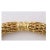 Solid 18 Kt. Gold Mesh Link Choker Continental For Sale - Image 9 of 10