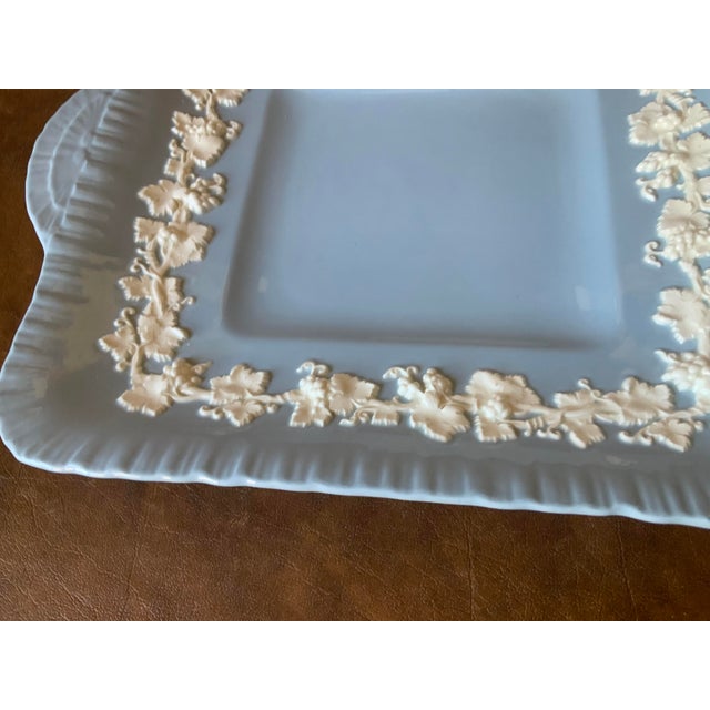 Wedgwood Queen’s ware “lavender & cream” serving plate