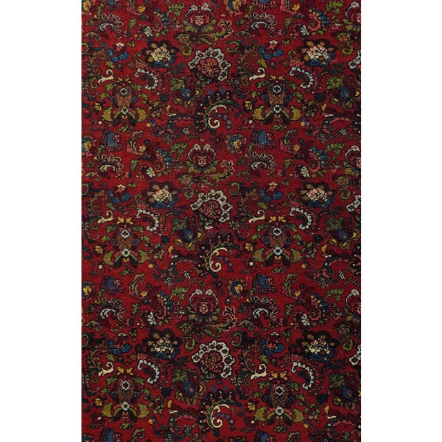 Antique Halvai Bijar Rug 4'7'' x 7'0'' For Sale In New York - Image 6 of 12