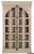 Add stylish storage to the living room, dining room, office, or retail display with this modern coastal solid mango wood...
