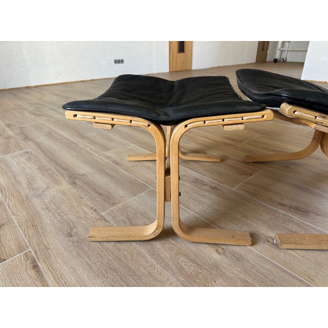 Set of Siesta Fiora Lounge Chair and Ottoman by Ingmar Relling, 2010s For Sale - Image 3 of 12