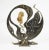 Fertility sculpture, by Vruchtbaarheid. 20th Century. Title and monogram. Very good condition. Dimensions H 51.5cm. This...