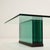 Green Vintage Glass Coffee Table, Italy, 1970s-1980s For Sale - Image 8 of 9