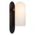 Not Yet Made - Made To Order Odyssey LG Black Wall Sconce by Schwung For Sale - Image 5 of 5