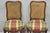 French Country Antique French Country Louis XV Carved Walnut Cane Back Side Chairs - A Pair For Sale - Image 3 of 18