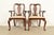 Henkel Harris Queen Anne Solid Mahogany Armchairs, Pair For Sale - Image 16 of 16