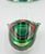 Glass 1950s MCM Murano Sommerso Teqnique Art Glass Sculpture Perfume Bottle Signed For Sale - Image 7 of 12