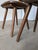 Vintage Tyrolean Dining Chairs with Red Fabric Seats, 1970s, Set of 4 For Sale - Image 12 of 18