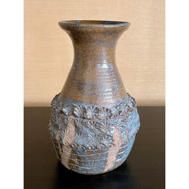1970s Large Vintage 1970s Ceramic Vase For Sale - Image 5 of 10