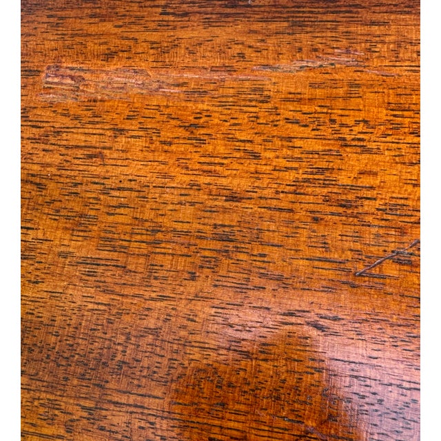 1930s Prince of Wales Feather Base Pedestal Table Attributed to Maison Jansen For Sale - Image 15 of 15