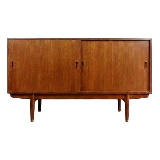 Vintage Danish Sideboard in Teak by Børge Mogensen, 1950s For Sale