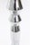 2000 - 2009 Visionaire Isotta Chain Link Luxury Silver Table or Console Lamp, Italy For Sale - Image 5 of 11