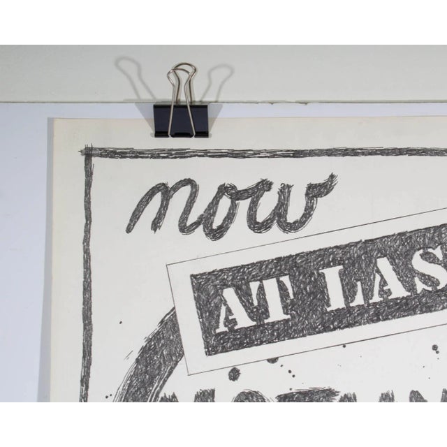 “Now at Last Nothing” Graphite Drawing by James Spencer Russell For Sale In Indianapolis - Image 6 of 7