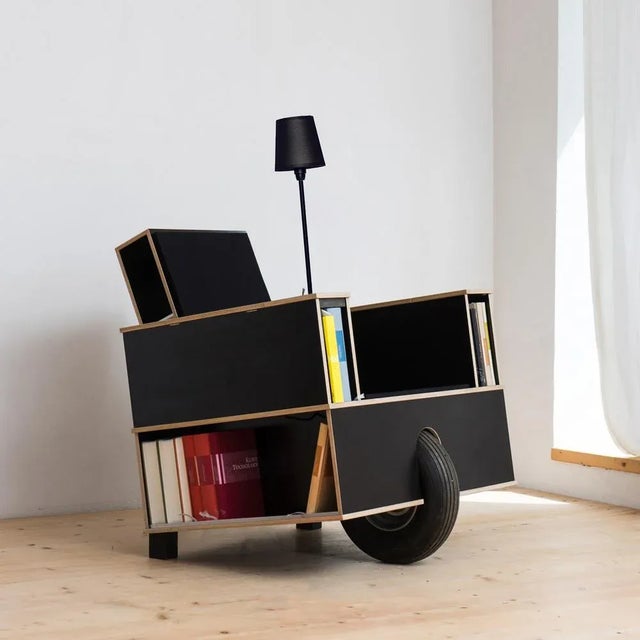 Contemporary Bookinist by Nils Holger Moormann For Sale - Image 3 of 6