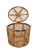 Mid-Century Italian French Riviera Bamboo & Rattan Basket, 1950s For Sale - Image 8 of 16