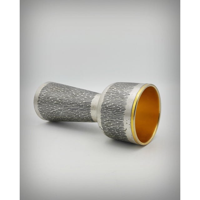 Brutalist Metal Chalice, Spain, 1960s For Sale - Image 14 of 18
