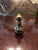 Antique Moser Bohemian Glass Emerald Green Perfume Bottle For Sale - Image 11 of 12