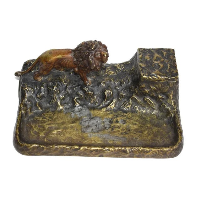 Desk Shelf in Bronze, 1910 For Sale - Image 6 of 7