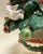 Green Fitz and Floyd Aegean Christmas Tree Centerpiece For Sale - Image 8 of 12