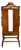 1950s Italian Fratelli Reguitti Wood & Brass Gentleman’s Valet Trouser Press For Sale