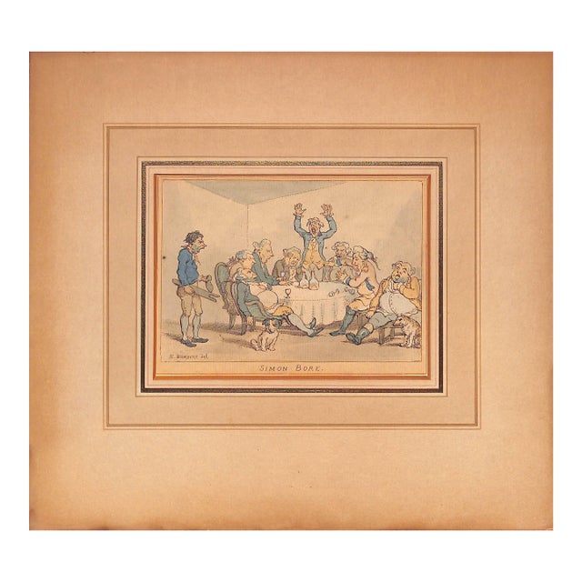 Mid 20th Century Simon Bore by H. Bunbury Reproduction For Sale