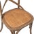 2020s Natural Oak & Rattan Dining Chair For Sale - Image 5 of 5