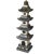 Mid 20th Century Chinoiserie Pagoda Lamp For Sale - Image 4 of 11