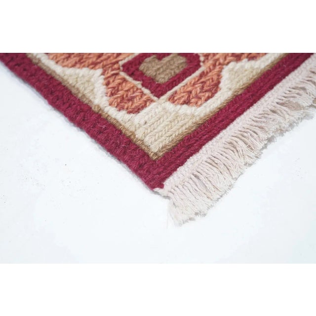 Traditional Sumak Runner 2'7'' X 7'10'' For Sale - Image 3 of 10