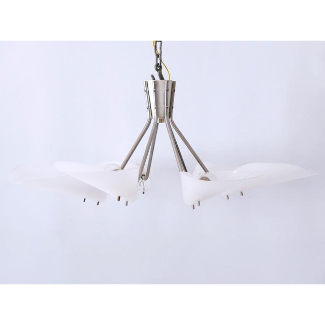 7-Armed Pendant Lamp, Germany, 1950s For Sale - Image 11 of 18