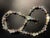 Vintage Aurora Borealis Crystal & Sterling Silver Accent Necklace, Very Fine For Sale - Image 4 of 5
