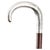 Antique French Silver Walking Cane Stick, 1800s For Sale - Image 12 of 12