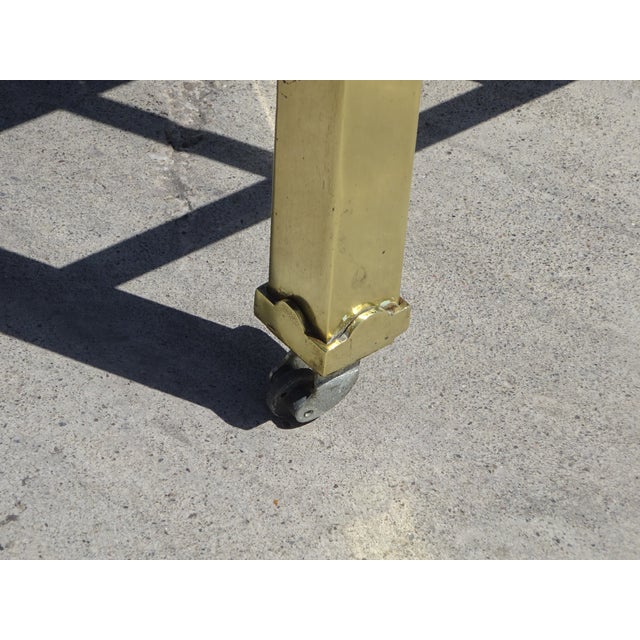 Antique Bed in Gilt Brass, 1890s For Sale - Image 17 of 18