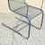 Metal Mid 20th Century Modern Wrought Iron Metal Mesh Cantilever Garden Patio Chair - Pair For Sale - Image 7 of 10