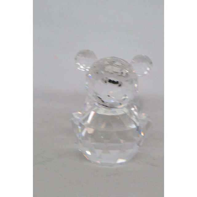 Swarovski Crystal Woodland Friends Teddy Bear 7637 Retired Mini Figurine 5076b For Sale - Image 11 of 12