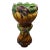 Early 20th Century Roseville Blended Majolica Jardiniere & Pedestal Planter Vase For Sale