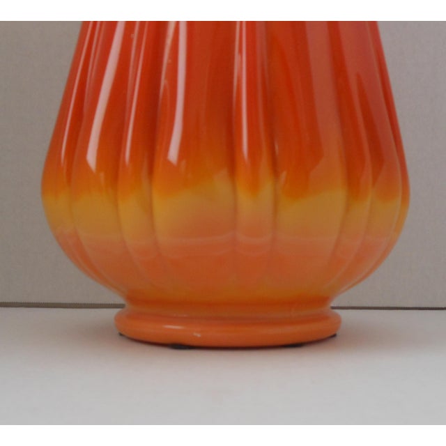 1960s LE Smith Stretch Swung Bittersweet Vase Chairish