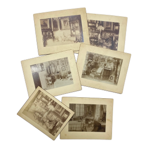 Victorian Interior Photographs - Set of Six